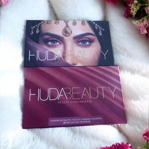 New Huda Beauty 18 Shades Desert Dusk Eyeshadow Palette Matte, Glitter, Pearl